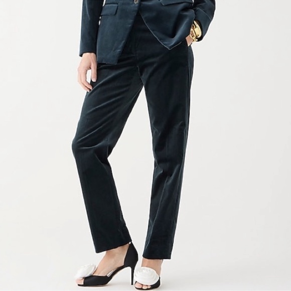 Ann Taylor Pants - Ann Taylor Signature Fit Black Velvet Trousers